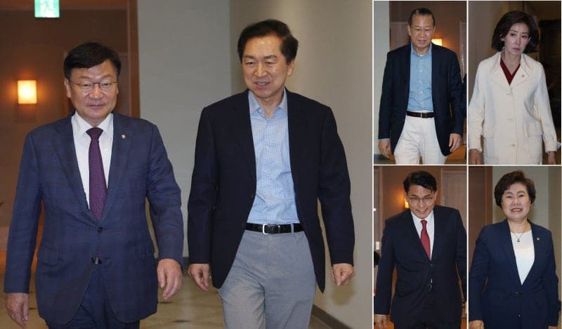 정점식, 국힘 5선 중진과 오찬…"당 변화·쇄신 필요" 논의