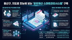 용산구, GIS 기반 '공유재산 스마트관리시스템'으로 구유지 4707필지 관리