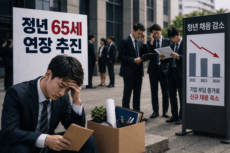 정년 65세 연장, 학계·경영계 "청년고용 위축·기업부담 가중" 경고
