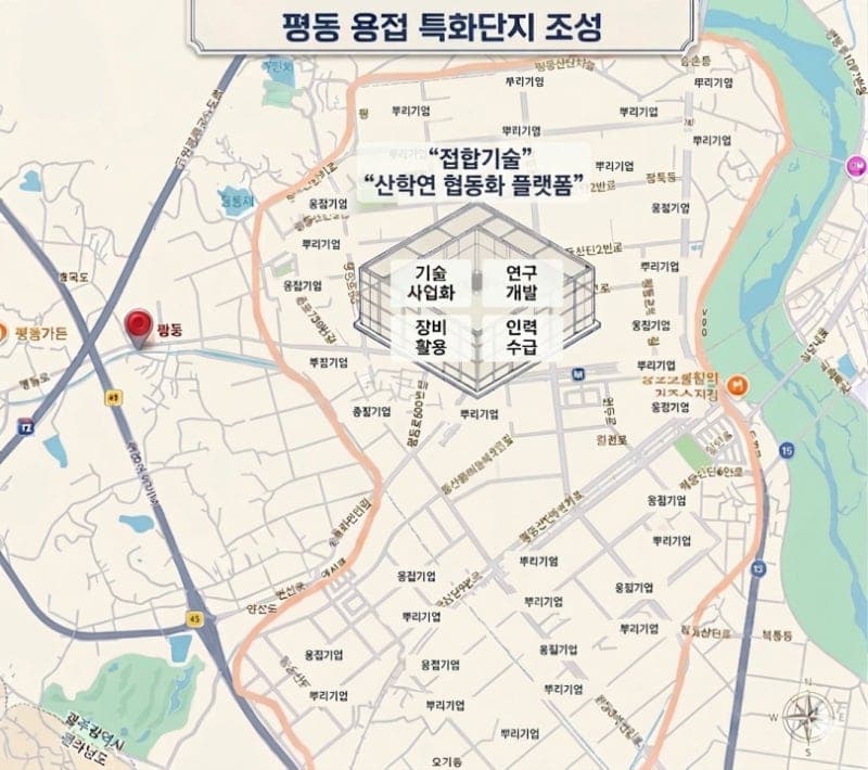 광주 평동산단, '용접 뿌리산업 특화단지' 지정…AI·디지털 전환 본격화