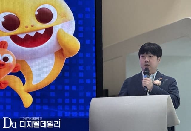 김민석 핑크퐁 대표 "11살 아기상어, AI로 새 경험 선사할 것"…'비커밍 샤크' 18일 개막