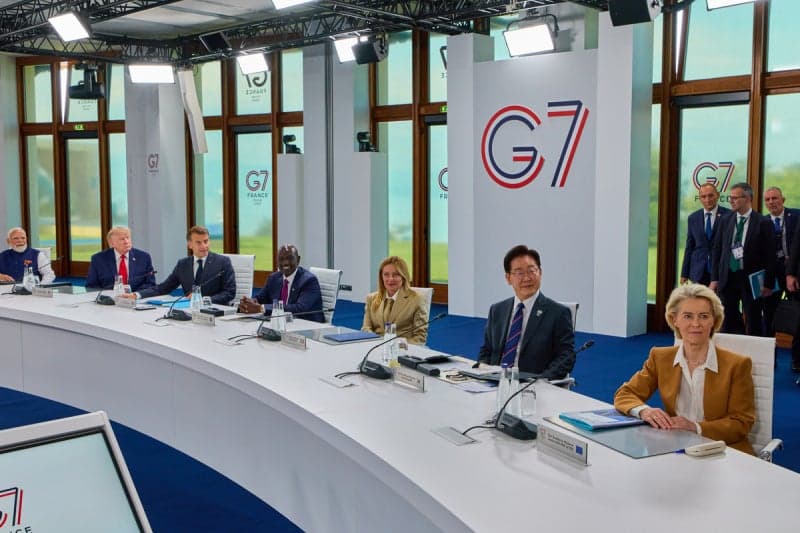 李대통령, G7서 'AI 포용적 성장' 강조…에너지·핵심광물 공급망 회복 논의