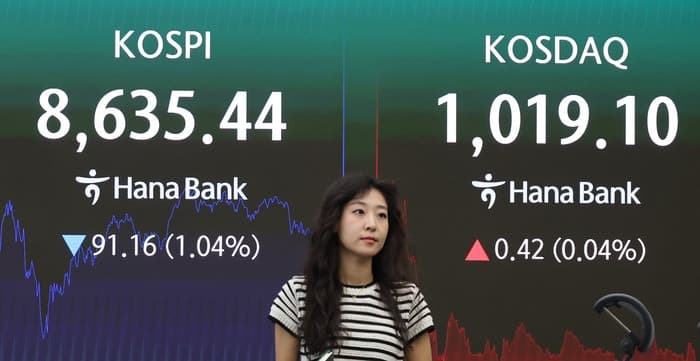 FOMC 경계감에 코스피 1%대 하락 출발…외국인 4거래일 만에 '팔자'