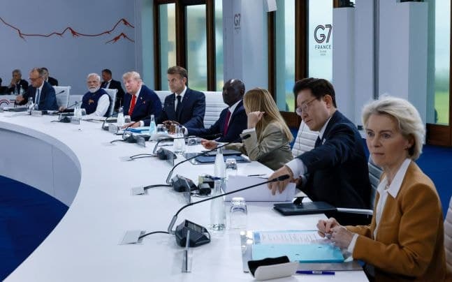 이 대통령, G7서 "글로벌 불균형·에너지 공급망" 대응 논의