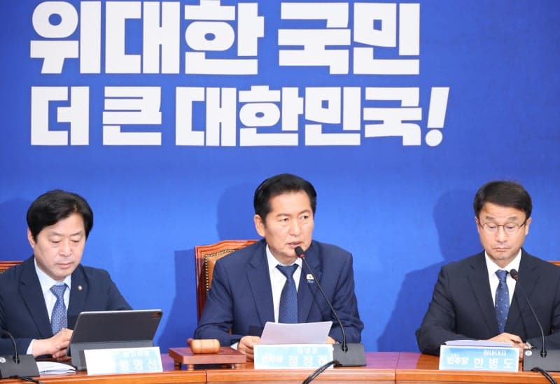정청래 "친청·친석 악의적 갈라치기…1인 1표제로 당내 계파 소멸될 것"