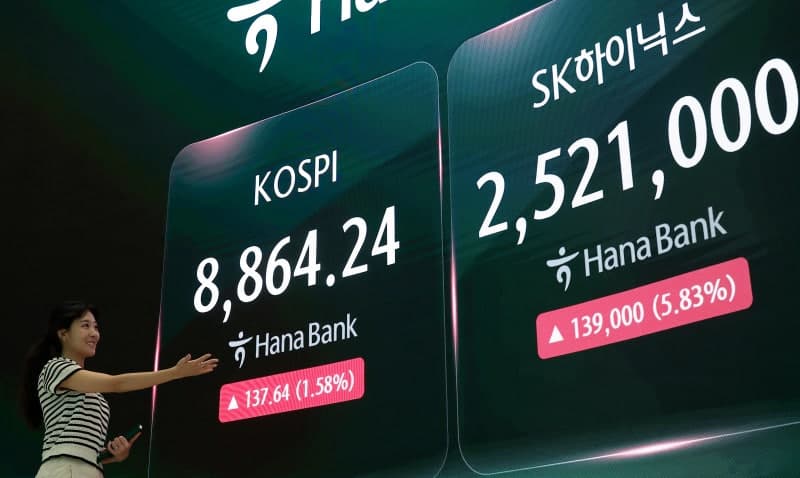 코스피, '매파 FOMC' 뚫고 사상 첫 8900 돌파…9000피 눈앞