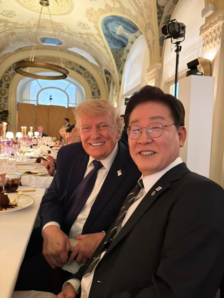 이재명-트럼프, G7서 '골프 약속'…한미동맹 굳건