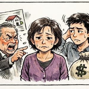 40년 폭언·폭행 견딘 엄마…딸 "아빠 땅 받아야 하니 엄마는 계속 맞고 사세요" 이혼 반대하는 장남