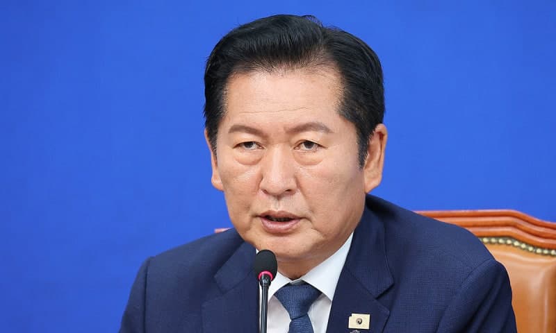 정청래 "보완수사권 전면 폐지 너무나 당연"…이재명 대통령 유럽 순방에는 "월드클래스"