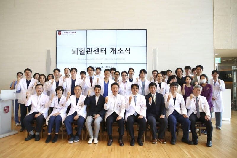 고려대 구로병원, "24시간 골든타임 사수" 뇌혈관센터 개소…응급 진료체계 구축