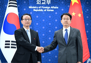 中 "韓외교부 '하나의 중국' 재확인 긍정 평가"…북핵엔 침묵