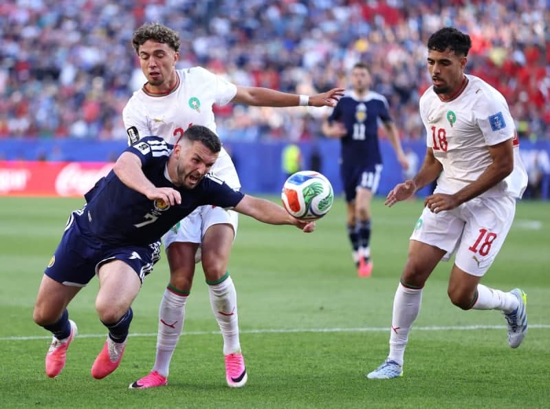 모로코, 스코틀랜드 1-0 제압…사이바리 결승골로 C조 선두