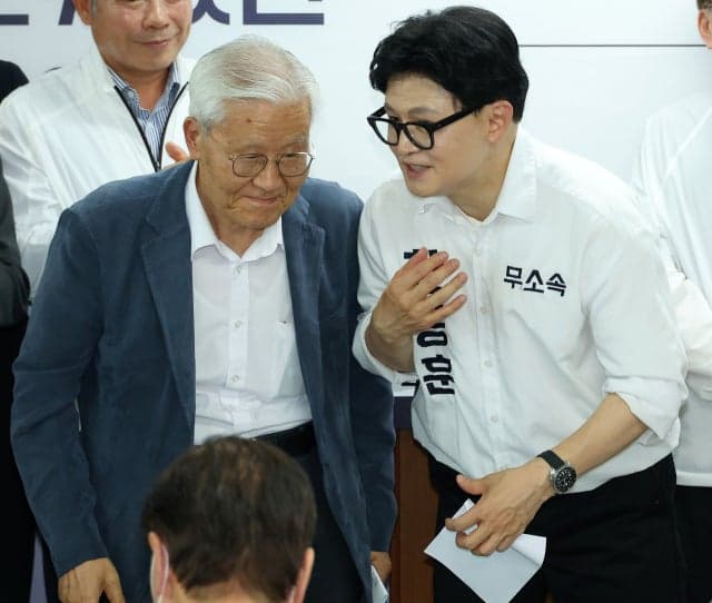 조갑제 "이재명 정권엔 장동혁은 우습고 한동훈은 무서워"