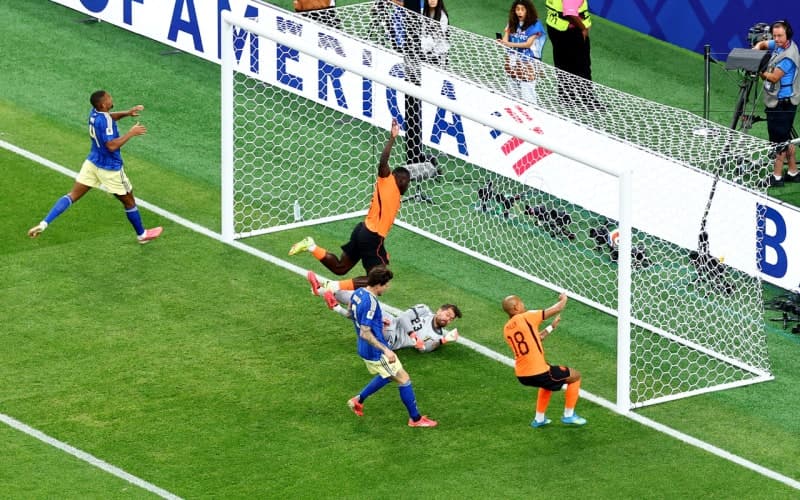 네덜란드, 스웨덴 5-1 대파…F조 1위 도약