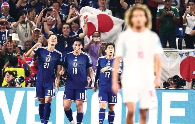 “우승 후보다운 경기력” 일본, 亞 최초 4골 폭발…튀니지 4-0 대승으로 '죽음의 조' 2위