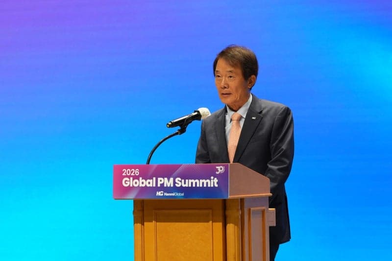 김종훈 한미글로벌 회장 "AI 시대 PM 핵심은 인간의 통찰과 협력" 강조, 건설사업관리도 AI 도입 바람
