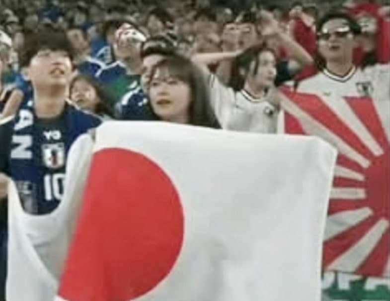 일본-튀니지 경기서 또 욱일기 등장…서경덕 교수 "FIFA에 고발할 것"