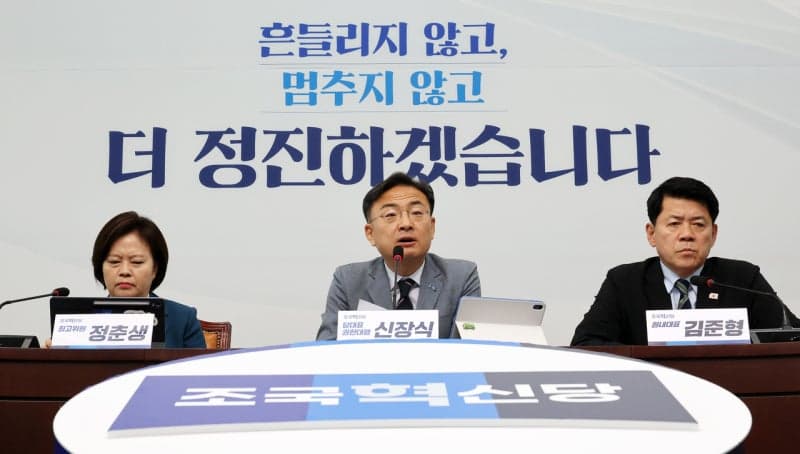 혁신당 신장식 "제헌절 전 검찰개혁 입법 마무리해야"