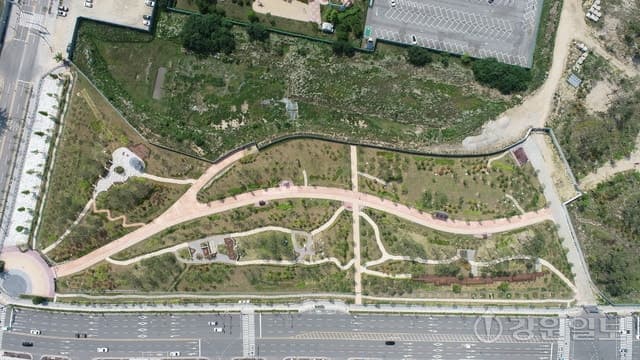 춘천 옛 캠프페이지 '기후 대응 도시 숲' 일부 개방, 시민의 공간으로
