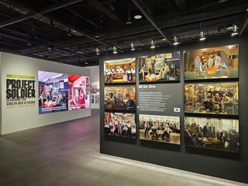 LIG D&A, 창립 50주년 기념 '한국전 참전용사' 헌정 사진전 개최