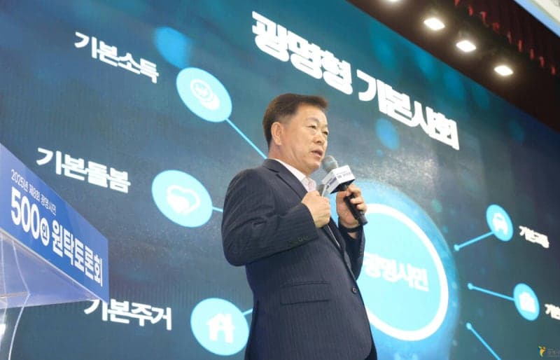 광명시, '기본사회 5개년 종합계획' 수립 착수…전국 최초 넘어 대한민국 표준 만든다