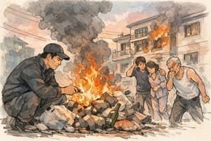 "새 라이터 써보려고" 빌라에 불 질러 20명 부상 입힌 40대, '심신미약' 주장했으나 징역 6년 선고