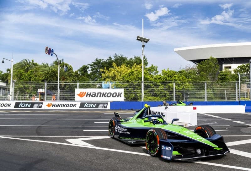 한국타이어 후원 '2026 리안신 산야 E-PRIX' 성료, '아이온 레이스' 고온다습 환경서 성능 입증
