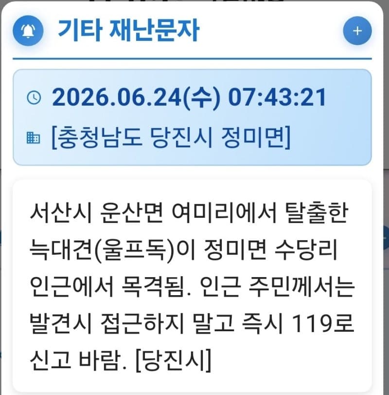 서산 탈출 늑대개 3마리 행방 묘연, 당진까지 출몰 "접근 말고 신고"