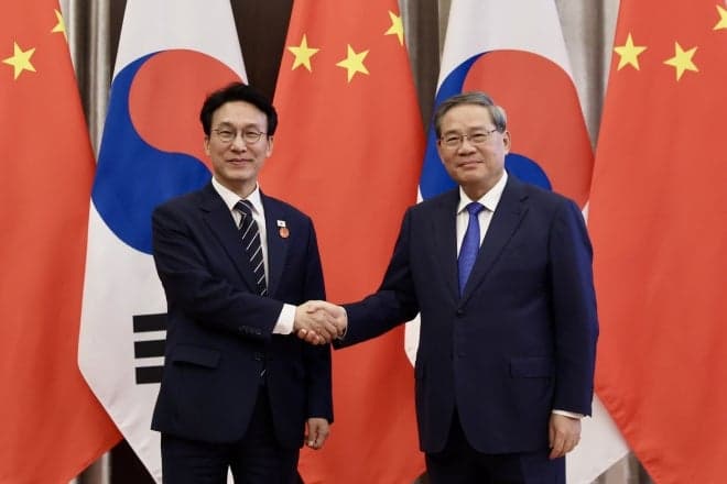 김민석 총리, 리창 회담·칭화대行으로 "한중관계 지속적인 회복 국면"