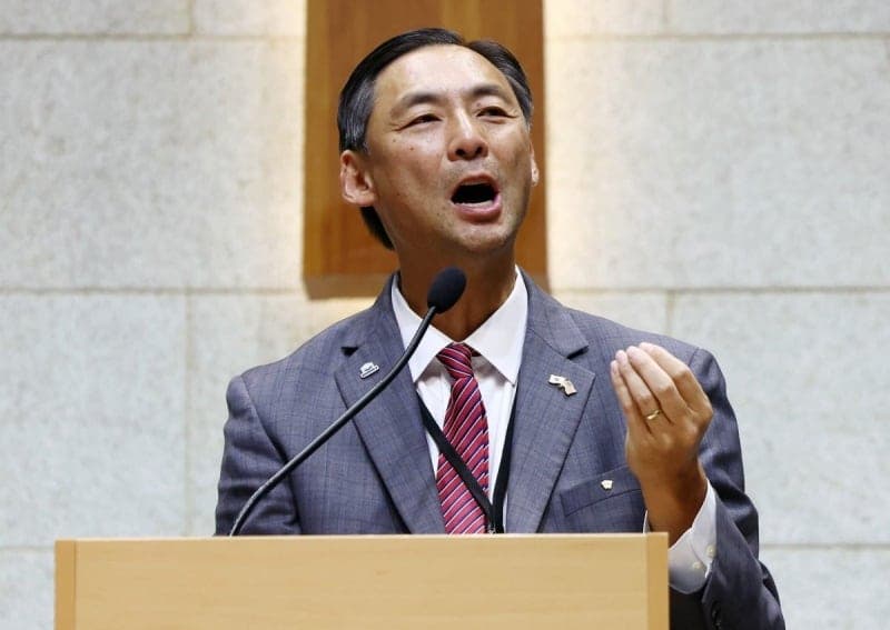 경찰, '이 대통령 명예훼손 혐의' 모스 탄 미국 교수 피의자 소환 조사
