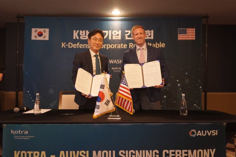 코트라, 美무인기협회와 K-드론 지원 MOU 체결…"韓 기업 해외 진출 경험 확장"