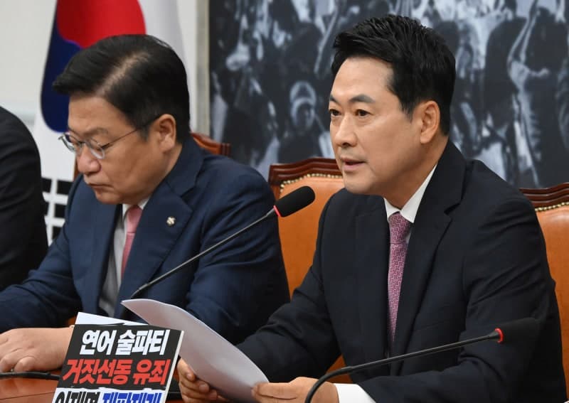 장동혁 "與특검 거부? 선관위-이재명-민주당 모두 한 배…정권 침몰 도화선 될 것"