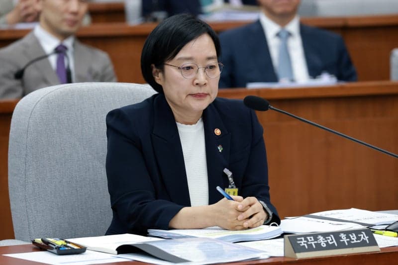 한성숙 총리 후보자 청문회, 여야 격돌