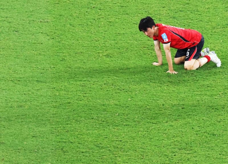 한국 패배 인터뷰 중 남아공 승리 자축에 황인범 "예의 지켜달라" 마찰