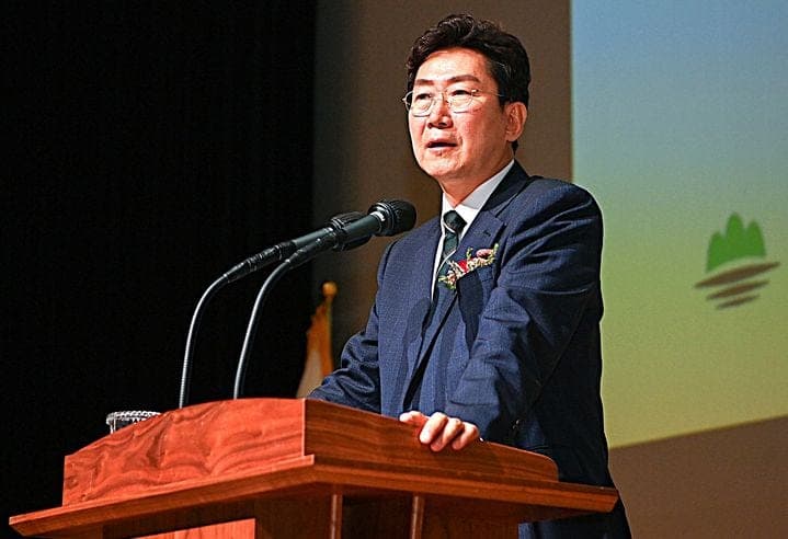 원강수 원주시장 이임, "가장 열심히 일한 시장으로 기억해주길"