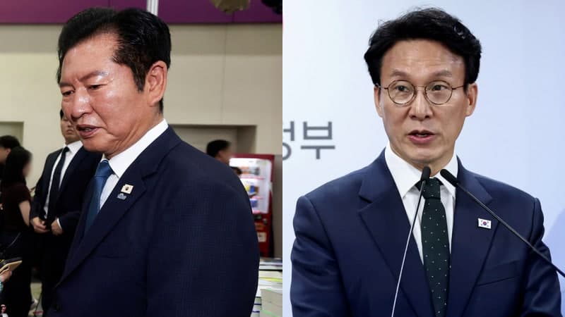 정청래·김민석, 검찰개혁 두고 당권 신경전 '가열'…"보완수사권 폐지"