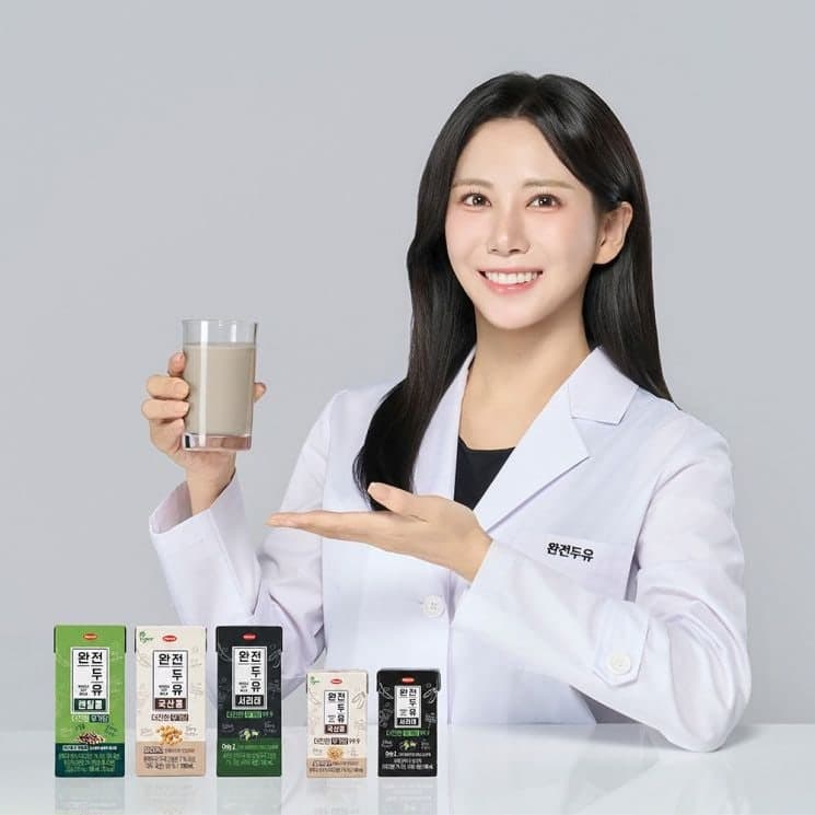한미사이언스, 김민지 영양사와 '완전두유 굿스파이크' 캠페인 전개