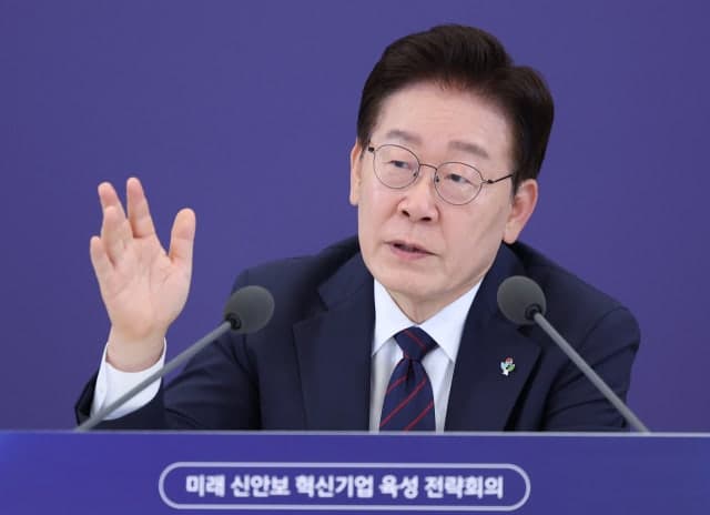 이 대통령, 호남 반도체 투자 논란에 "CEO들이 회사 이익 따라 결단한 것"