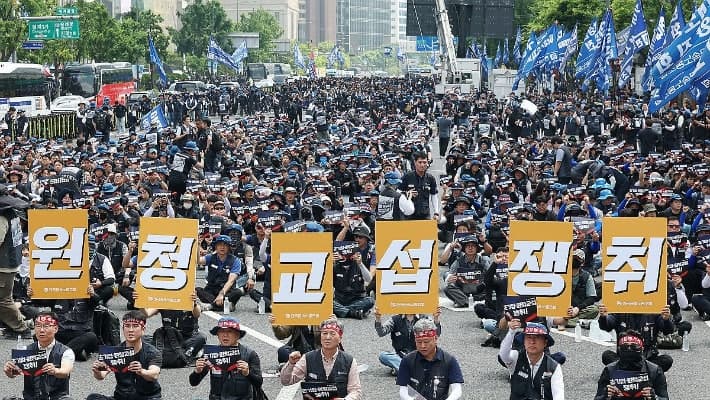 노란봉투법 첫 시험대…하청노조 '원청 상대' 파업 줄잇나