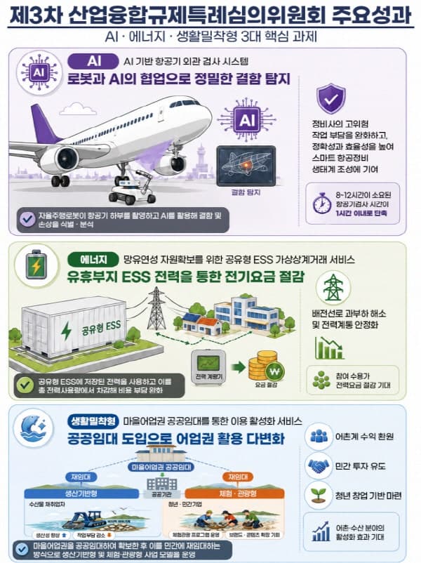 AI 자율주행로봇, 항공기 정밀검사 12시간→1시간 "혁신"…규제특례 승인