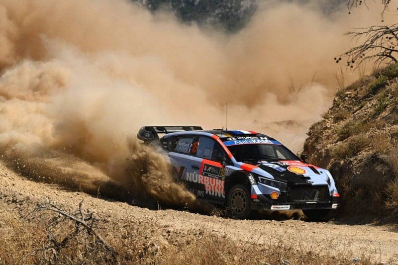 한국타이어, WRC 그리스 랠리 성료…“50도 노면 버틴 다이나프로” 기술력 입증