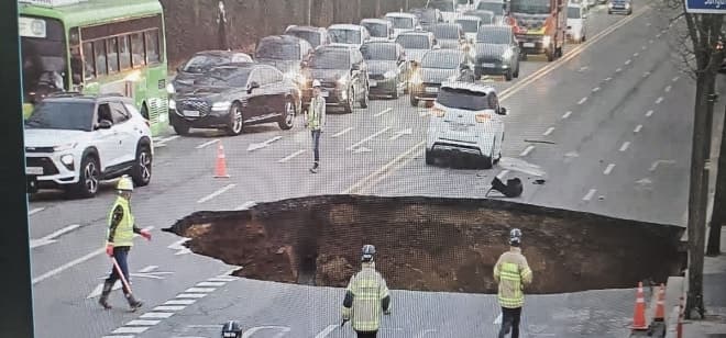 제주, 위성·AI로 '도로 밑 동굴' 지반침하 위험 미리 잡는다