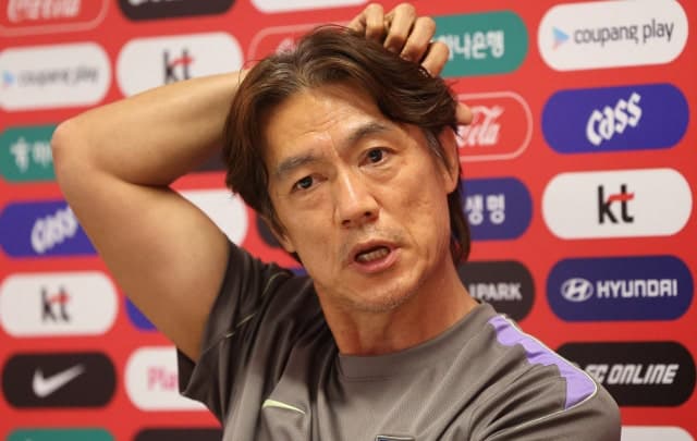 홍명보 감독, 북중미 월드컵 조별리그 탈락 책임지고 사퇴 "제가 책임지겠다"
