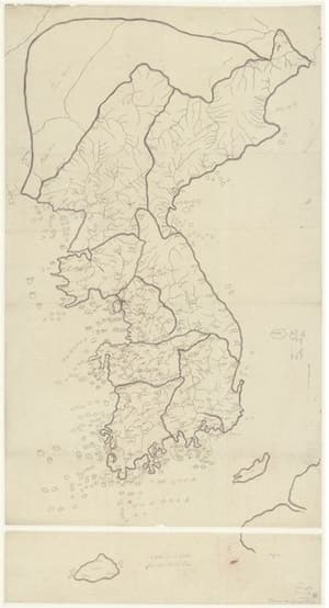 181년 전 김대건 신부 '조선전도'에 독도 옛 이름 '우산' 로마자로 선명