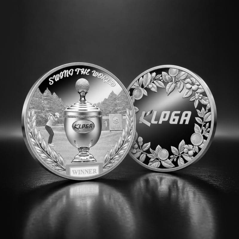조폐공사, 2026 KLPGA 투어 개막 기념메달 출시…포토카드형 금·은메달 등
