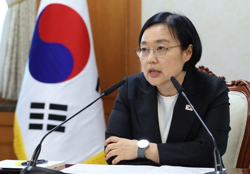 한성숙 총리, 첫 행보는 AI 간담회…"AI 전환 속도감 있게 추진"