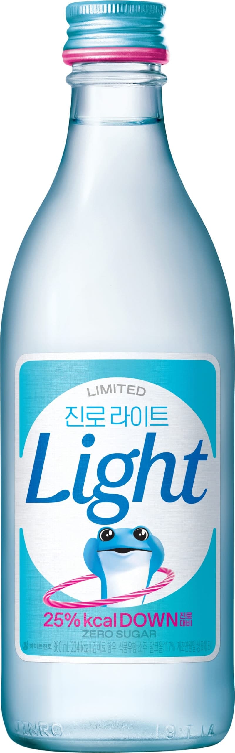 "제로보다 가벼운 소주"…하이트진로, 칼로리 25% 낮춘 '진로 라이트' 한정 출시
