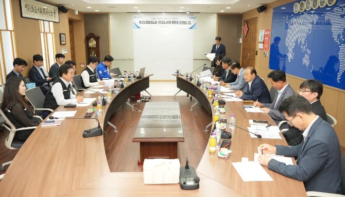 부산상의, 파나시아 방문 "함께 가야 멀리 간다"…친환경 조선기자재 업계 고충 청취