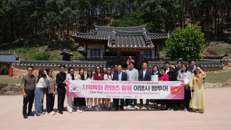봉화군, "한-베 역사문화 관광지"로 글로벌 도약…K-베트남밸리·분천산타마을 주목