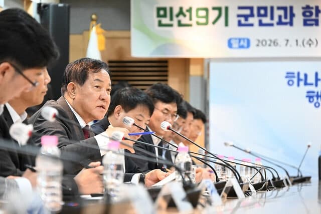 "예산 아까워 취임식 NO"…심재국 평창군수, 민생행보로 현장 중심 군정 시작